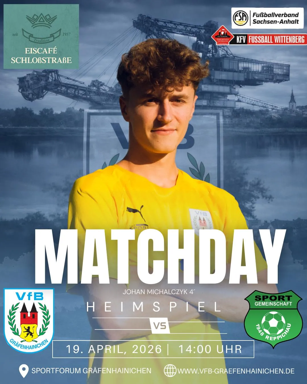 (1M) VfB fordert Spitzenreiter Reppichau!