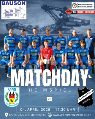 (2M) VfB Gräfenhainichen II vs. Allemannia Jessen II