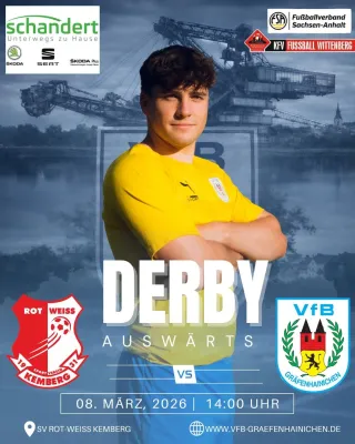 (1M) Derbyzeit in Kemberg - VfB will zurück in die Erfolgsspur!
