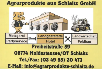 Agrarprodukte aus Schlaitz