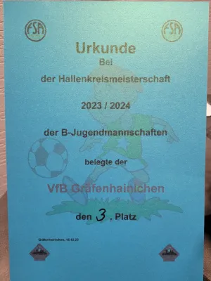 Hallenkreismeisterschaft D und B-Jugend 2023