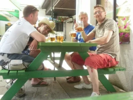 Abschlussfahrt 2010 erste Männer Doksy (CZ)