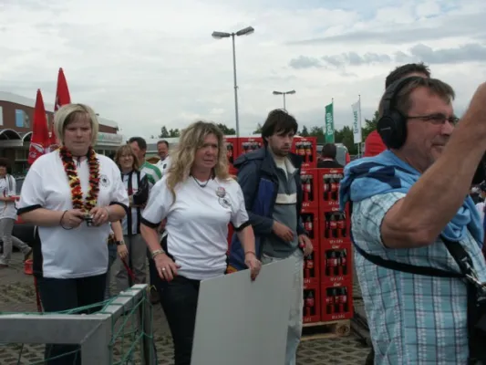 Fußballwette gegen REWE-Markt Gräfenhainichen
