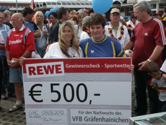 Fußballwette gegen REWE-Markt Gräfenhainichen