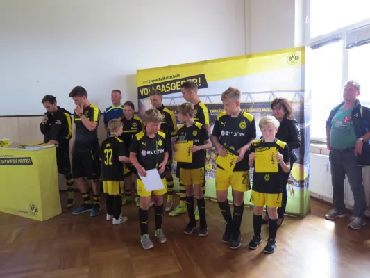 1. Camp Evonik Fussballschule BVB Dortmund 2017