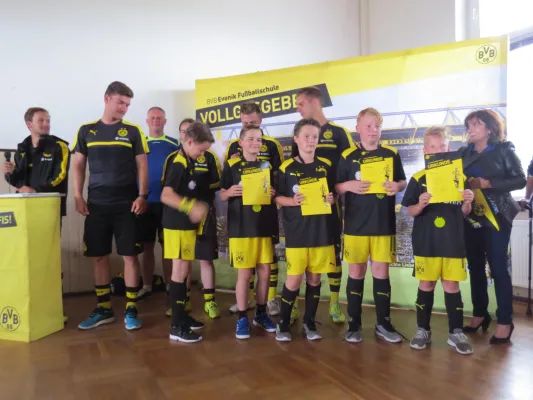 1. Camp Evonik Fussballschule BVB Dortmund 2017