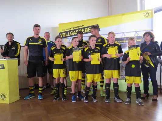 1. Camp Evonik Fussballschule BVB Dortmund 2017
