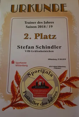 Festveranstaltung Fussballer des Jahres 2019