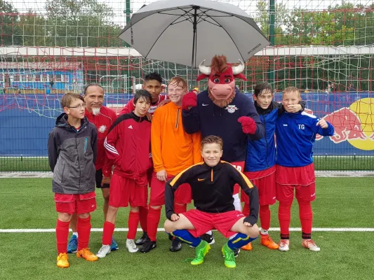 Inklusionsturnier-1.Platz bei RB Leipzig