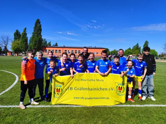 27.04.2024 VfB Gräfenhainichen vs. Blau-Weiß Nudersdorf