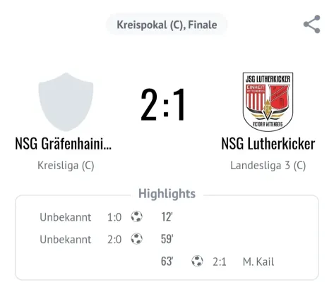 01.05.2026 NSG Gräfenhainichen vs. JSG Lutherkicker