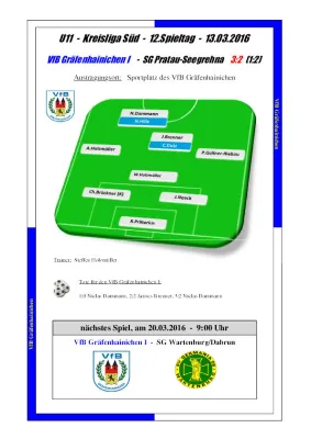 13.03.2016 VfB Gräfenhainichen vs. SG Pratau/Seegrehna
